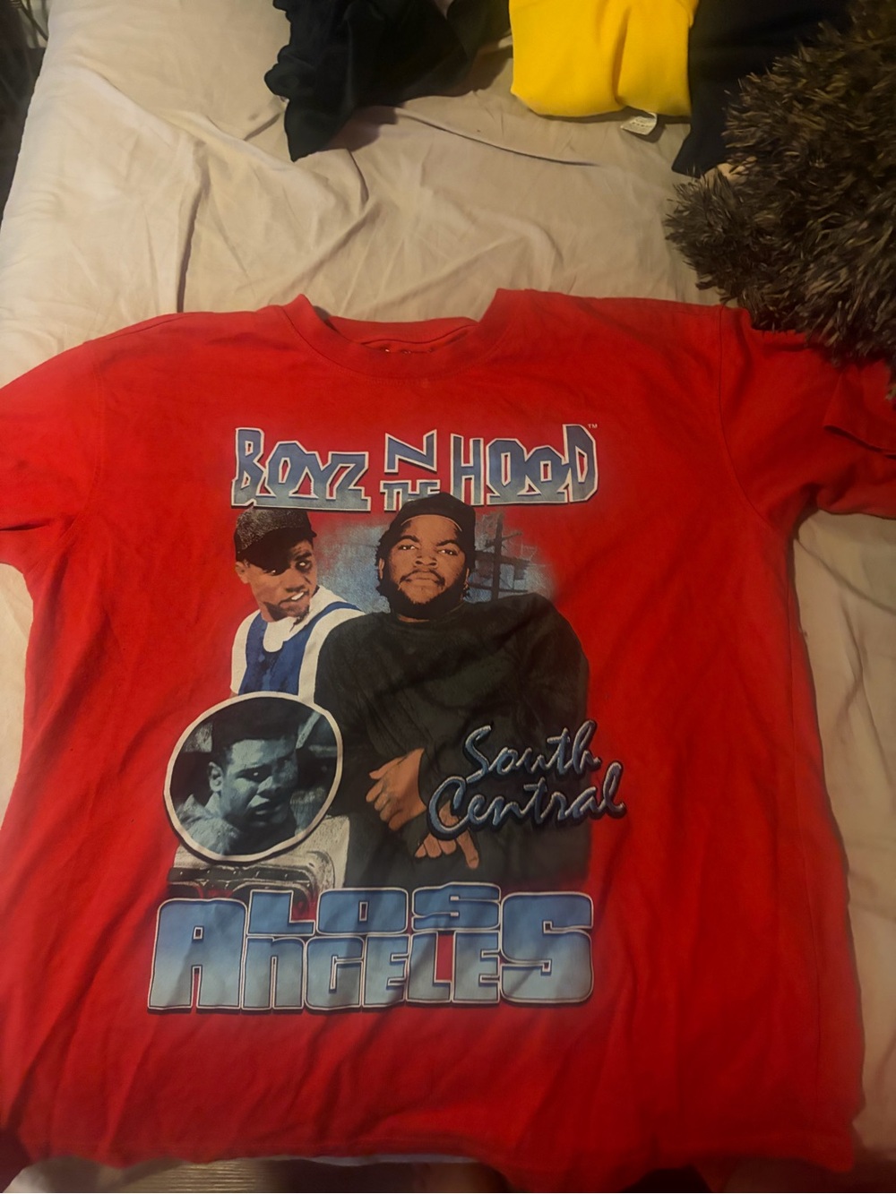 Boyz n the Hood Los Angeles Red Graphic Tee - Kids